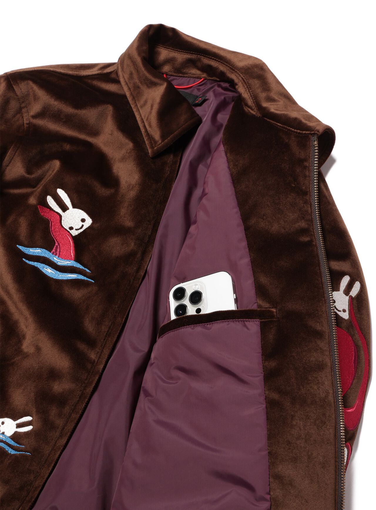 Madako's velour blouson,, large image number 4