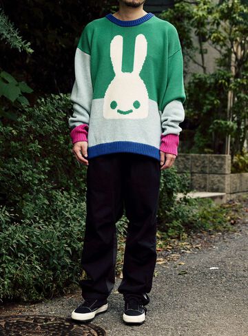 Multicolor Bunny Knit,, small image number 12