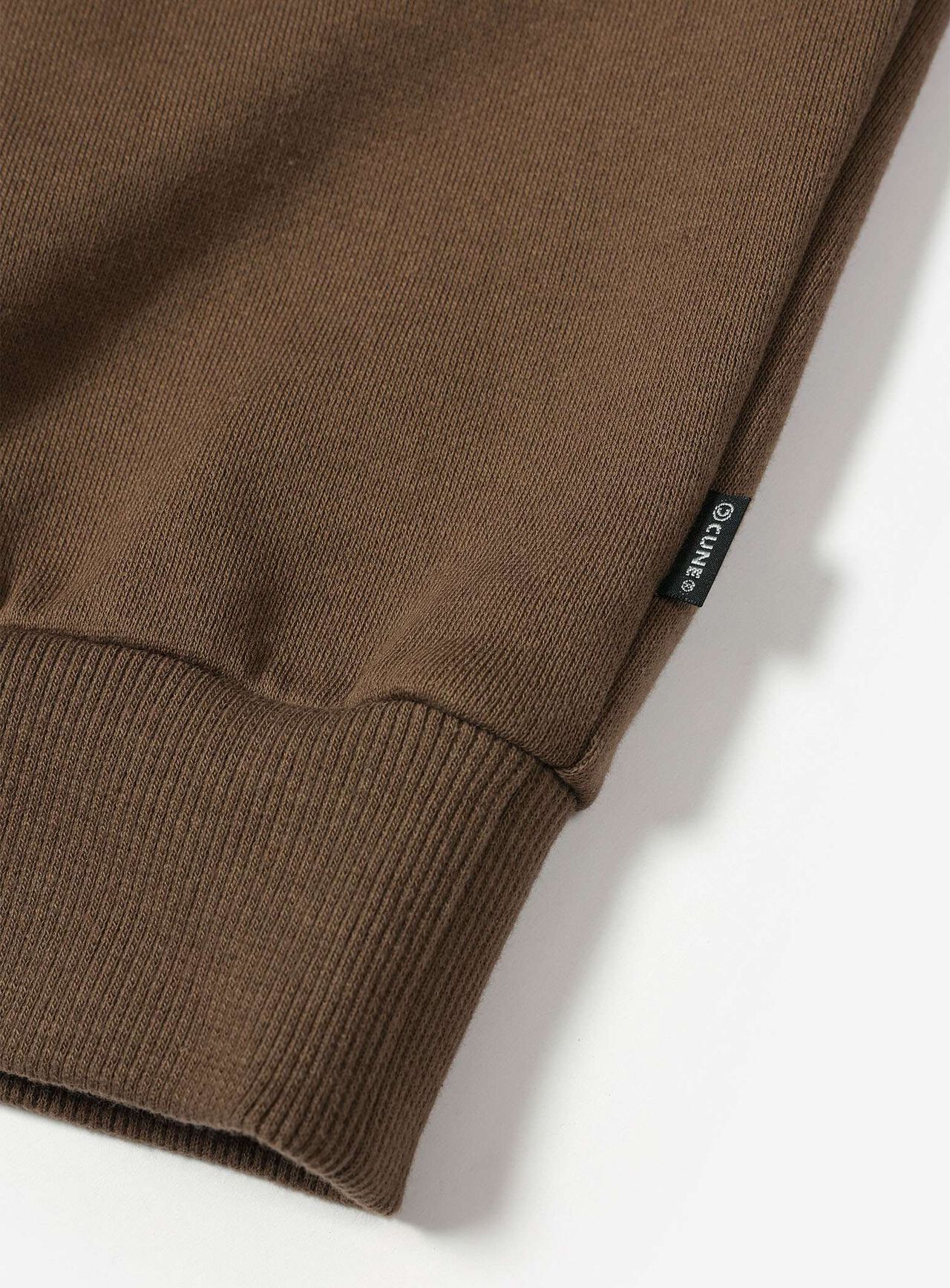 Wide Crew Neck Sweatshirt,BLACK, large image number 4