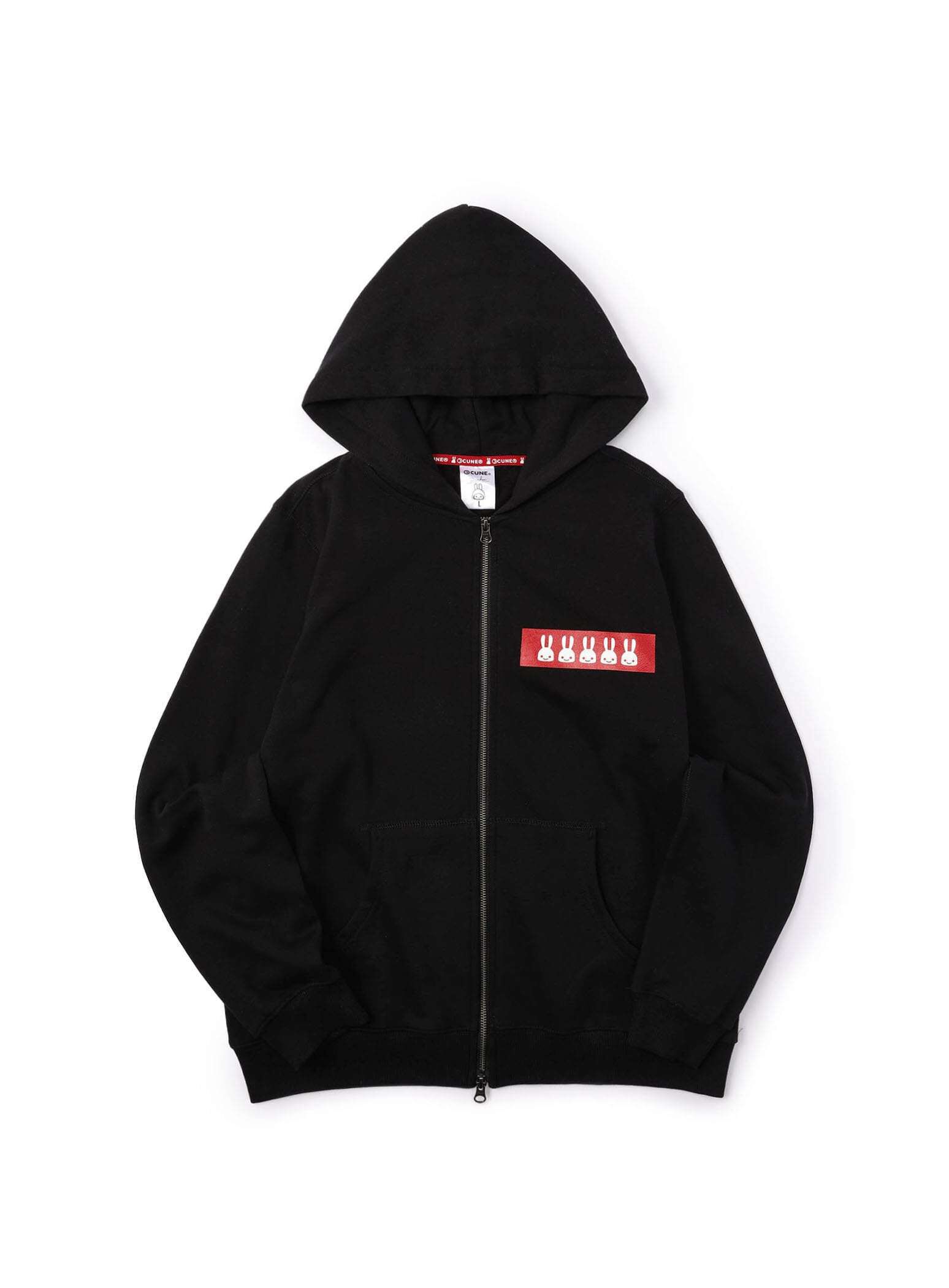 CUNE ZIP PARKA Square Text