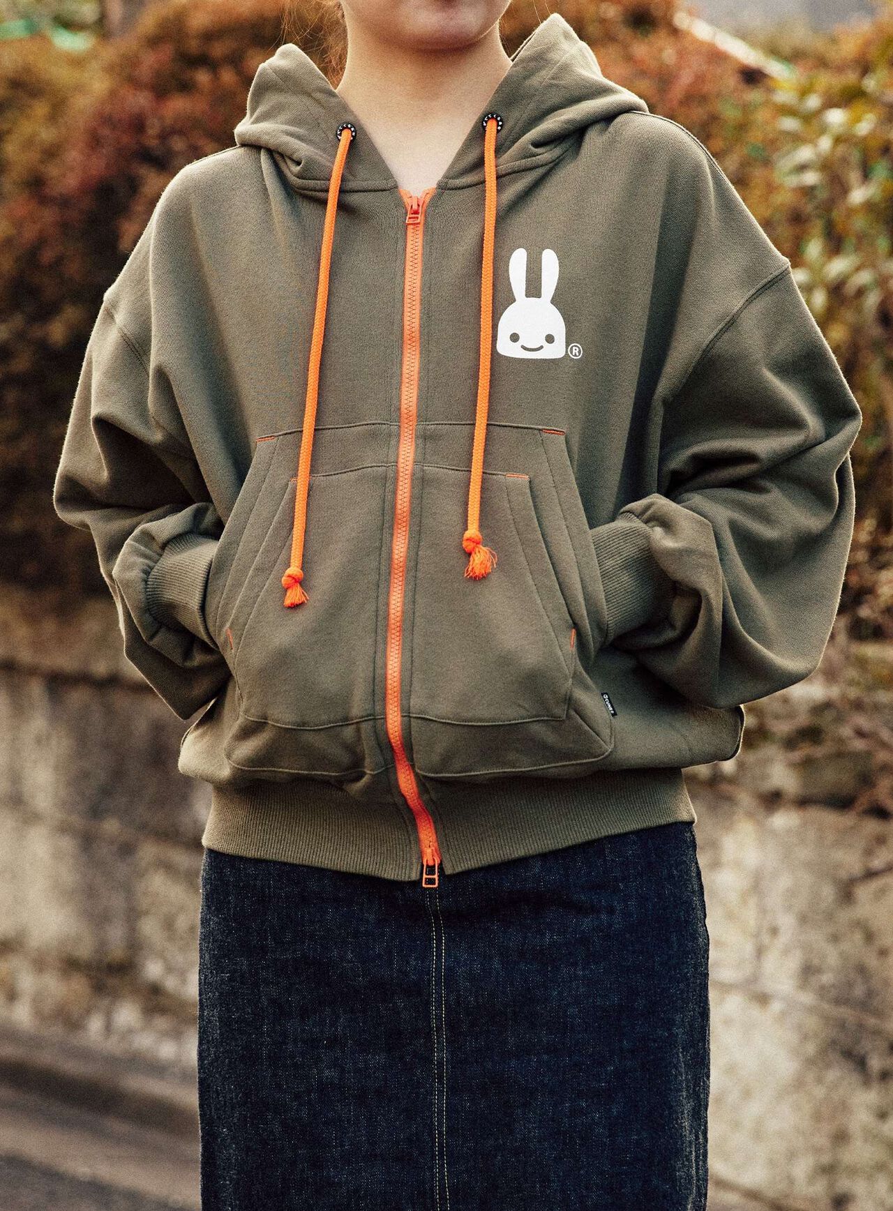 Layered Pocket Wide Full Zip Hoodie,, large image number 15