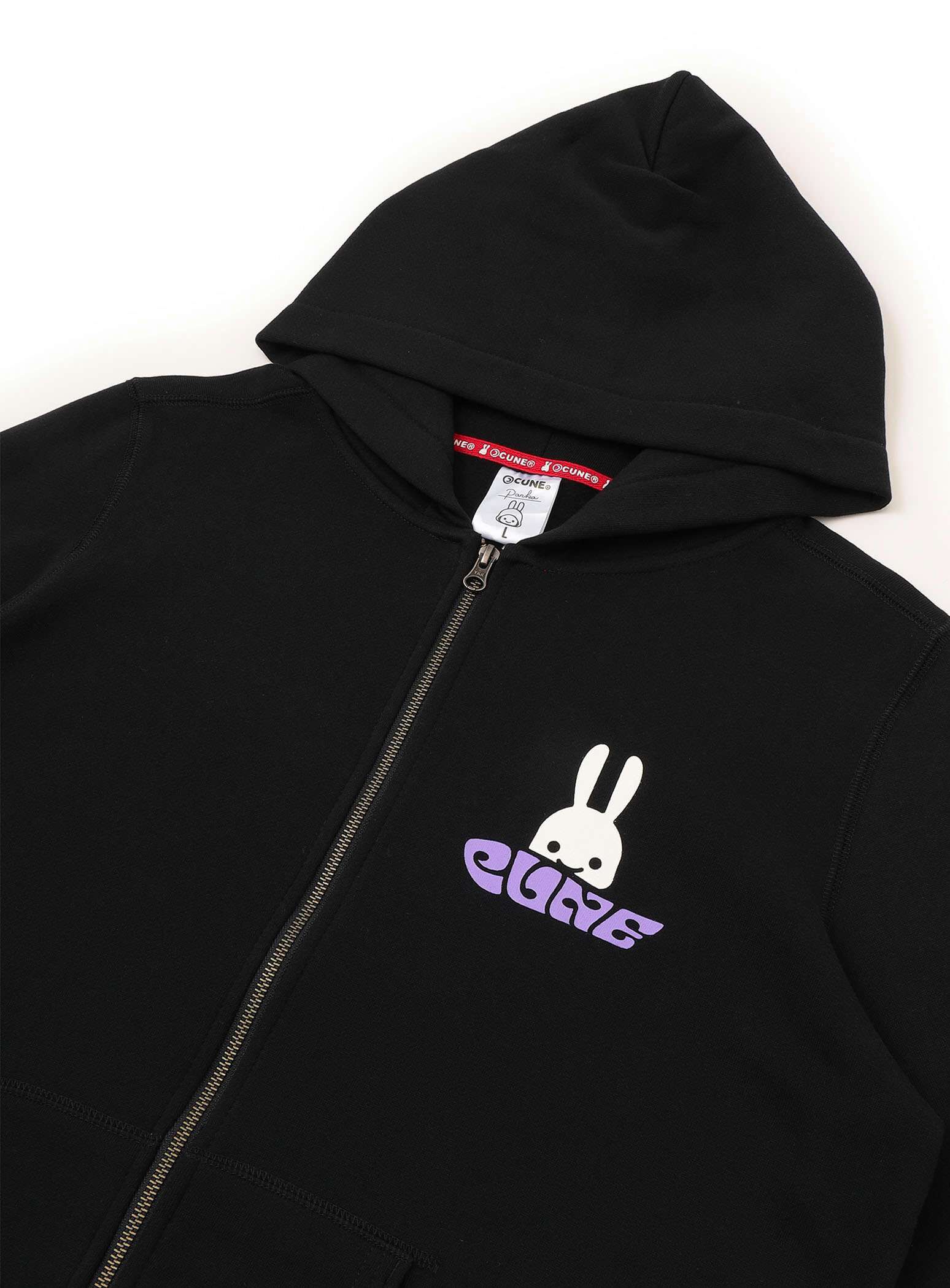CUNE Logo Zip Parka