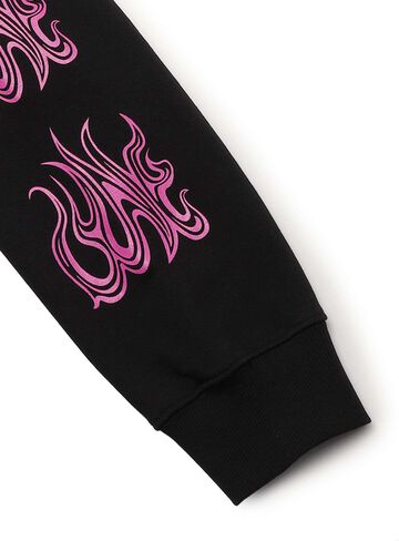 CUNE Zip Parka - Flames,BLACK, small image number 3