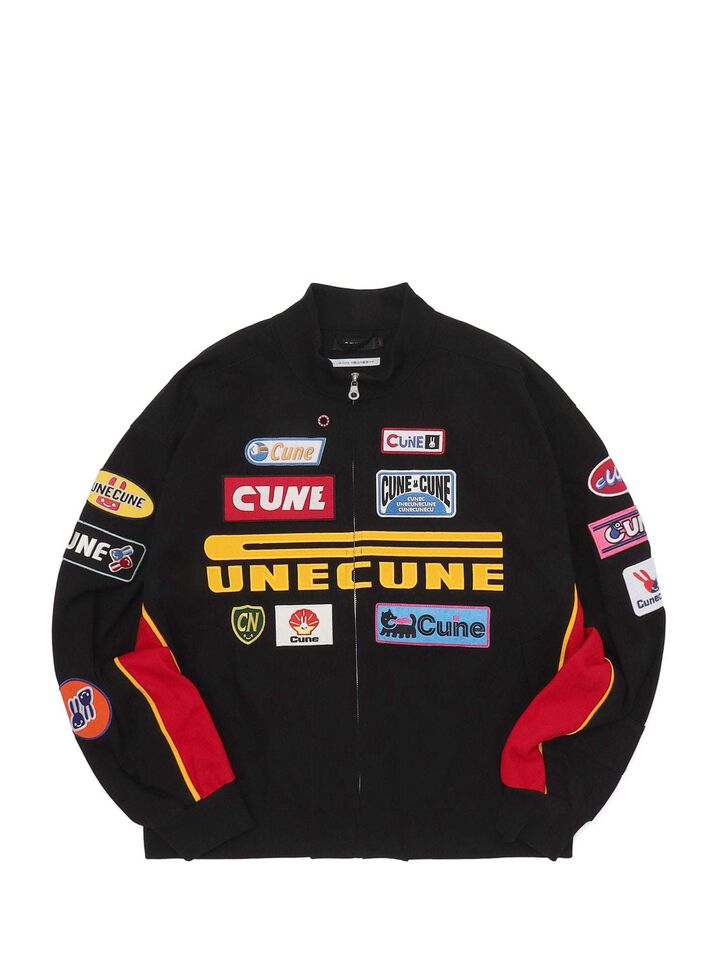 badge racing jacket,, medium