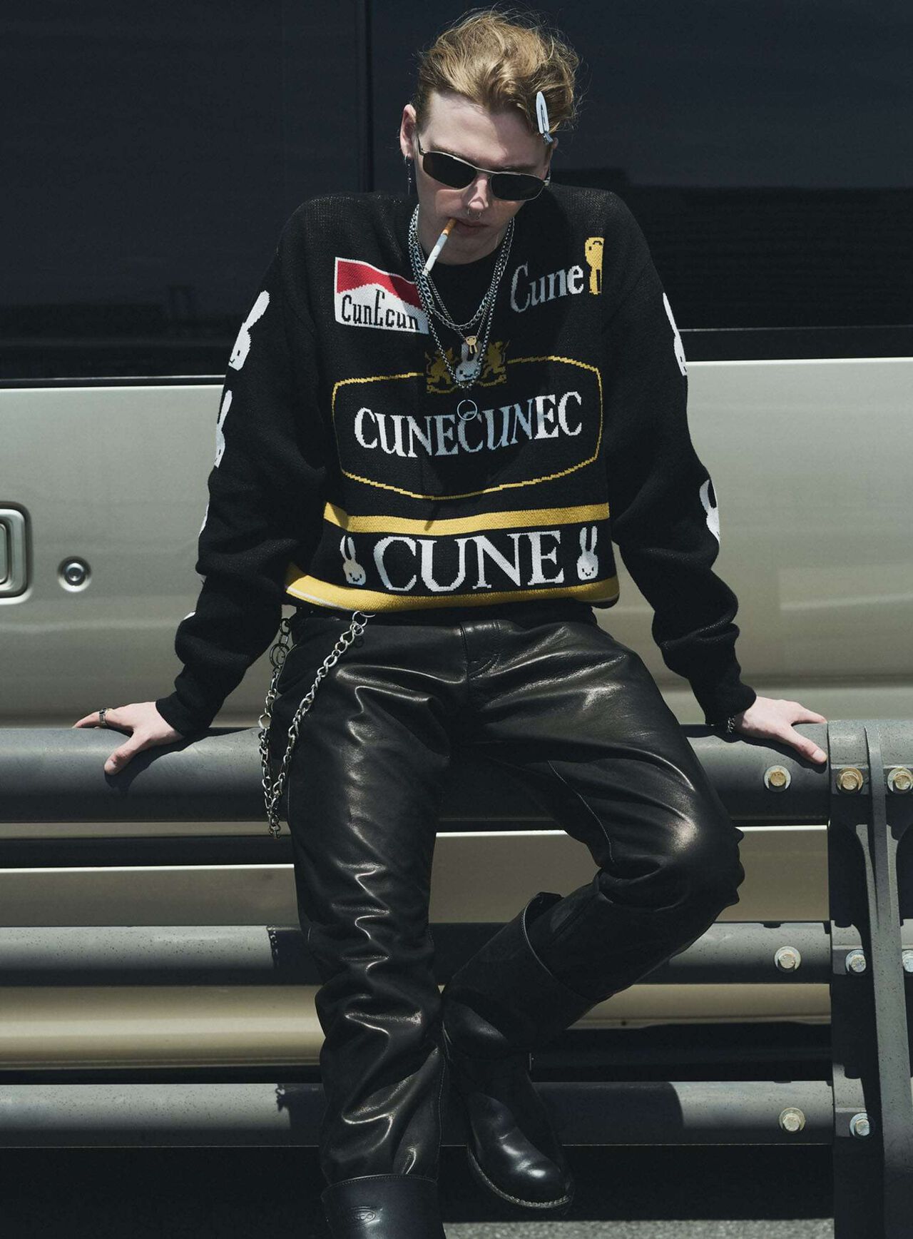 Cigarette Cotton Sweater,, large image number 11