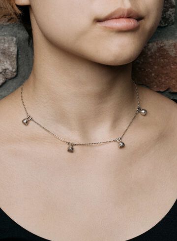 4D Bunny Necklace,ONE, small image number 5