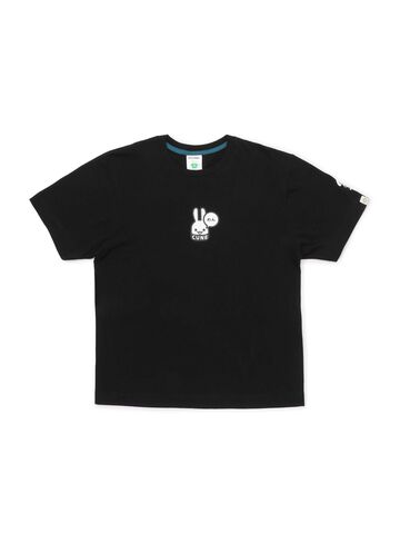 Dog and Human S/S Tee - Woof,BLACK, small image number 0