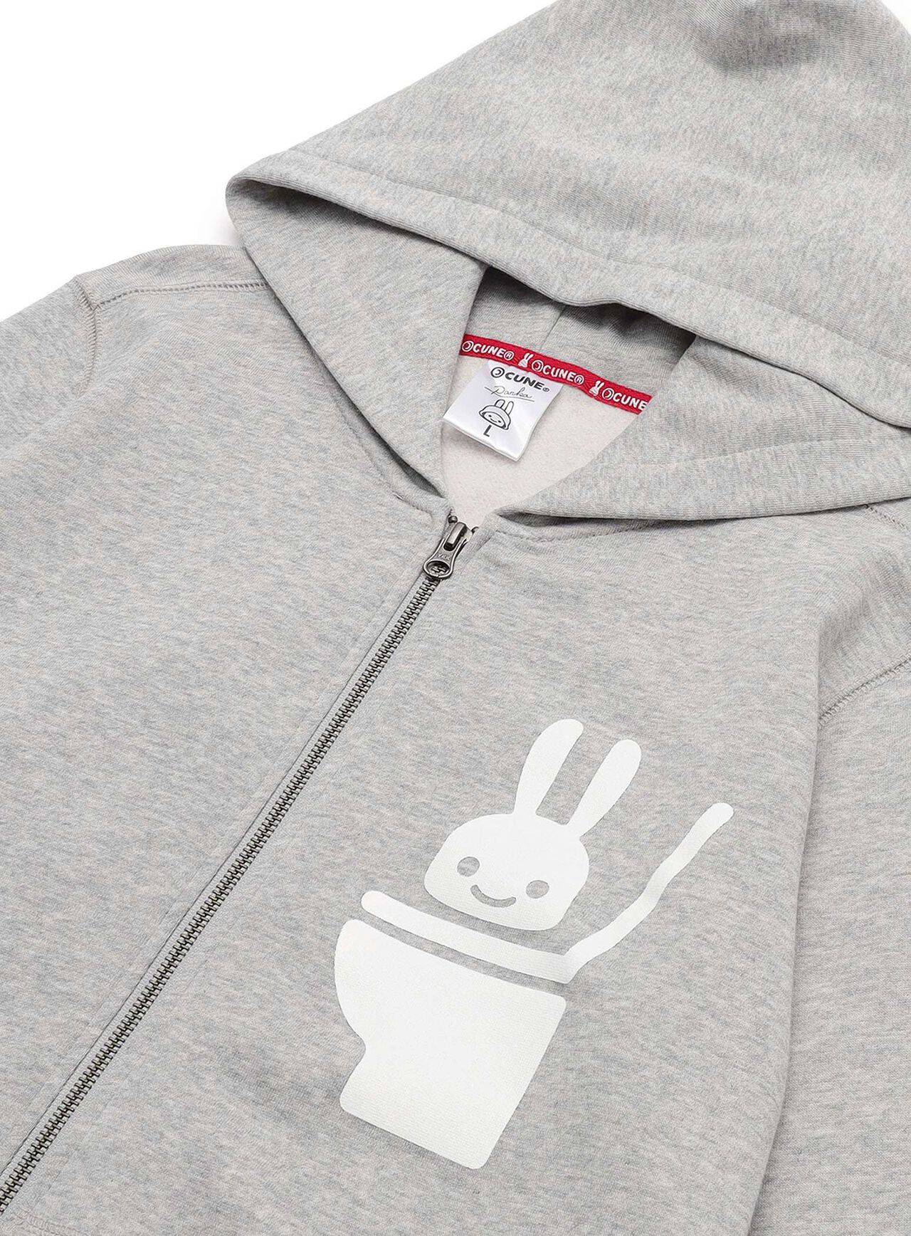 CUNE ZIP PARKA - Western Toilet Design,BLACK, large image number 2