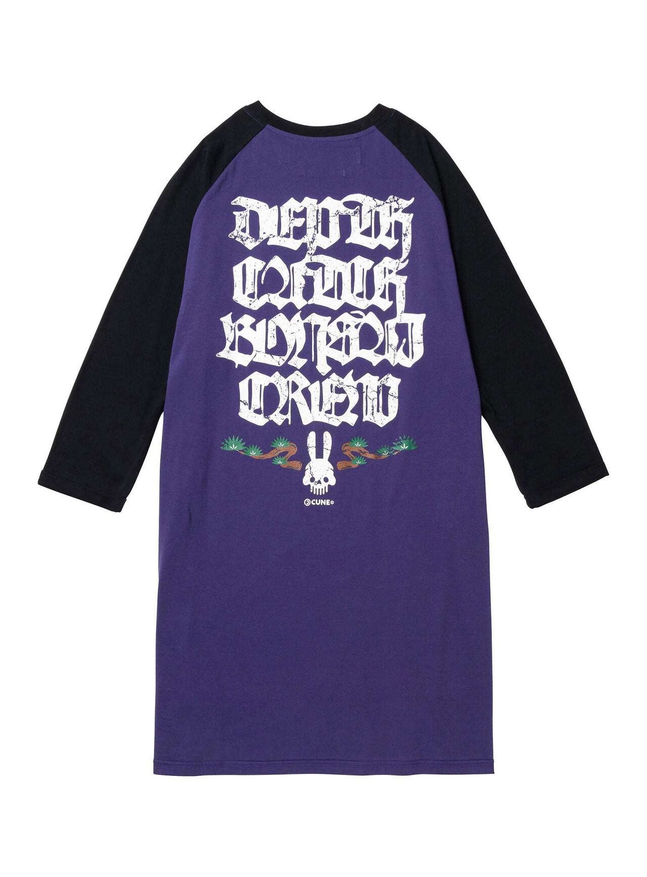 DCBC Raglan Dress,PURPLE, large image number 0