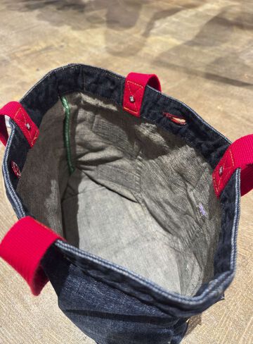 Denim Bag - Size M with Patch A,M, small image number 7