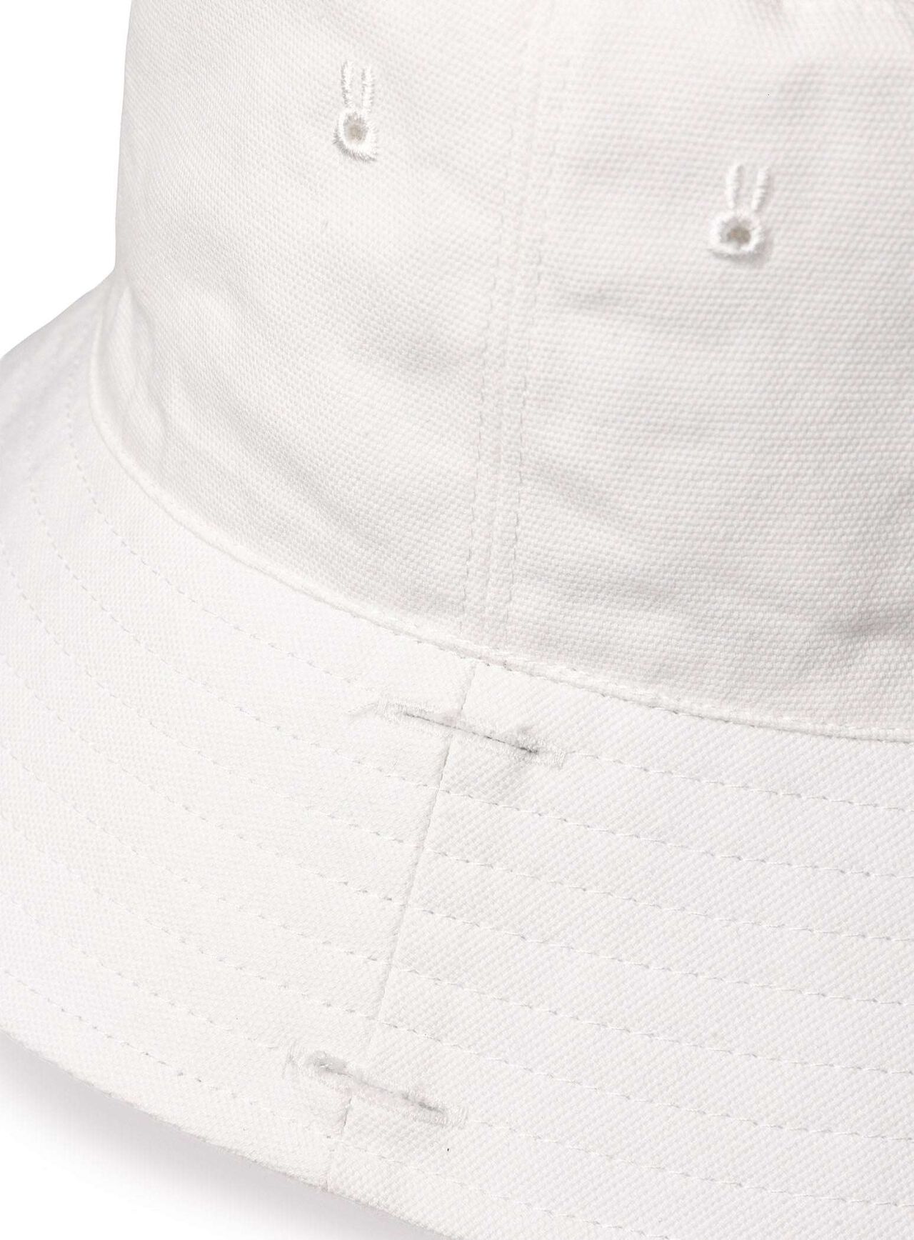 Bucket Hat with Tape Strap,WHITE, large image number 5