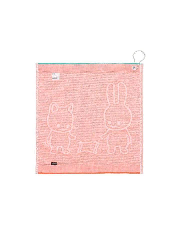 Hand Towel Usachan & Neko-chan,, medium