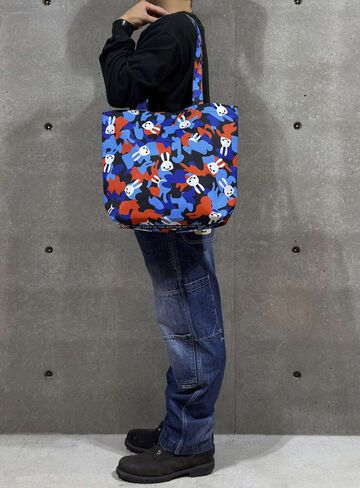 CUNE Toxic Camo Tote Bag,MULTI, small image number 4