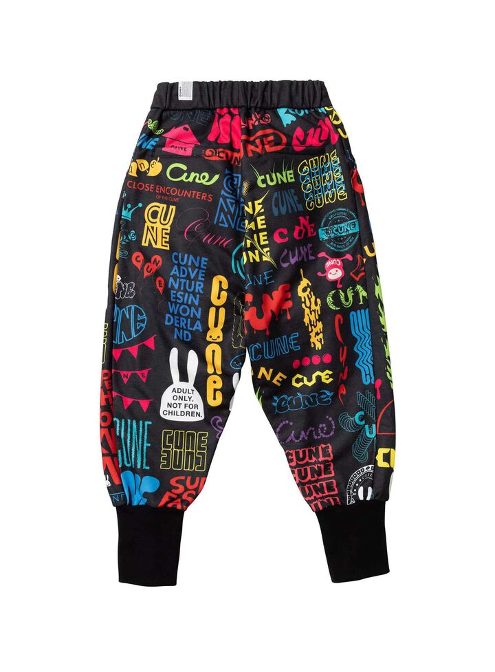 30th ANNIV Suluell Pants with lots of logos,, medium