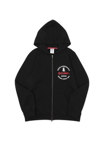 CUNE Round Zip Parka,BLACK, small image number 8