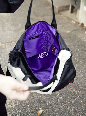 Fur tote bag,, small image number 11