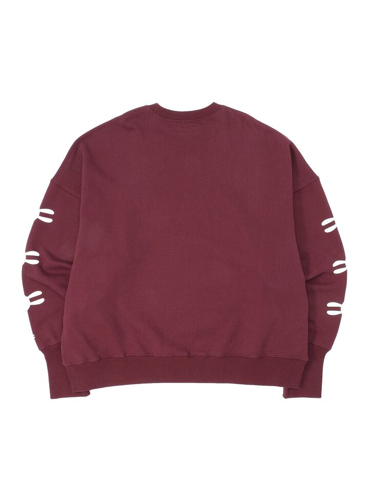 30th ANNIV heavyweight big crew neck sweatshirt, coffin remix,, medium