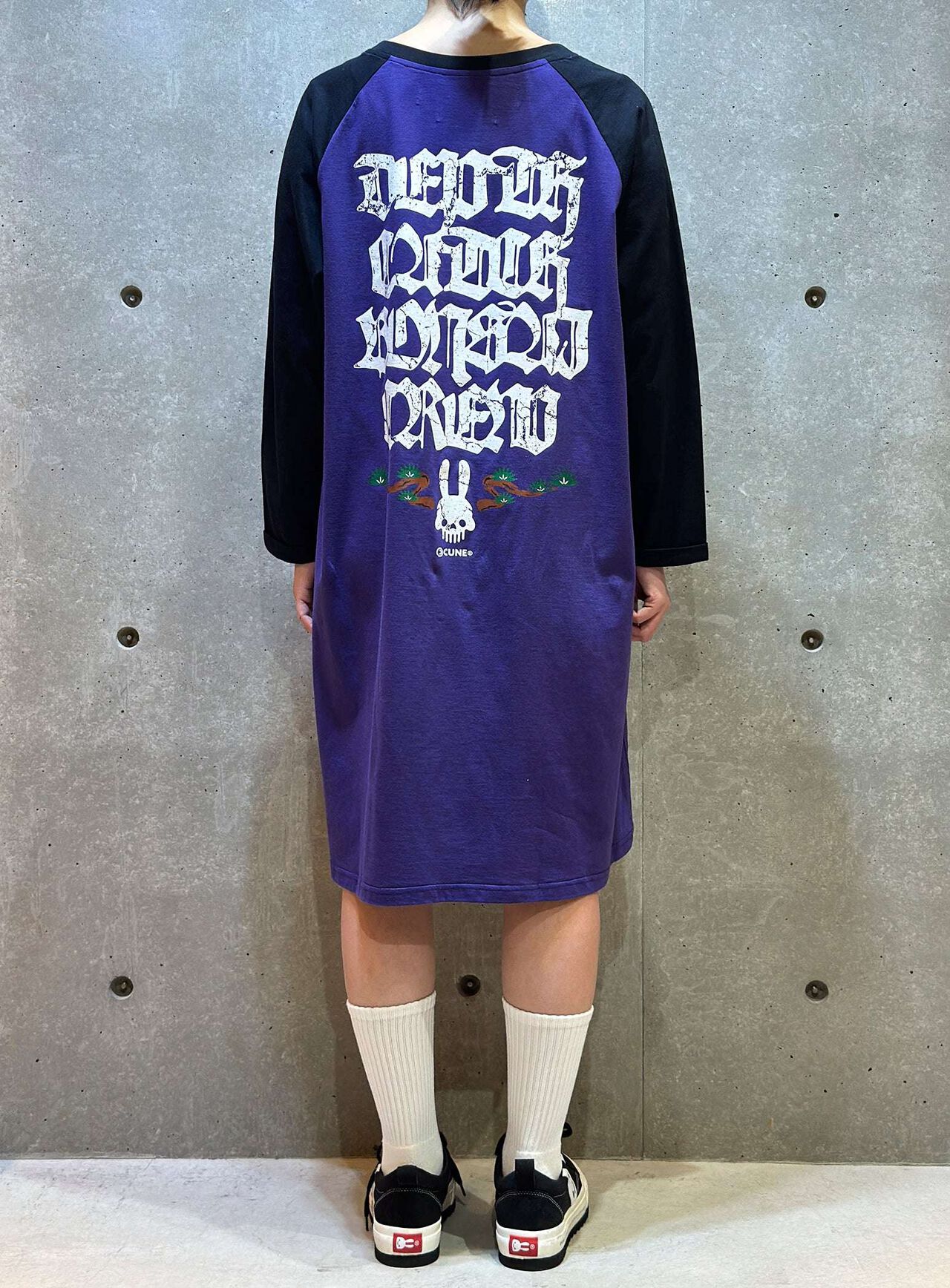 DCBC Raglan Dress,PURPLE, large image number 7