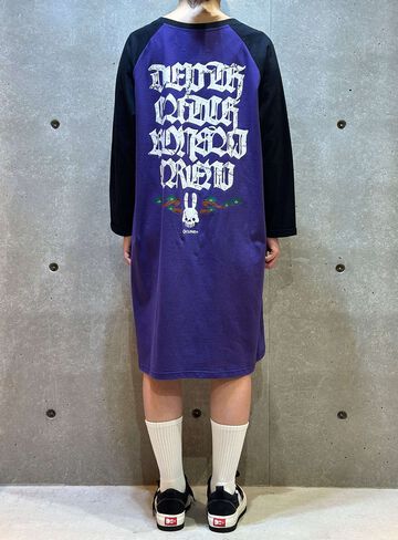 DCBC Raglan Dress,PURPLE, small image number 7