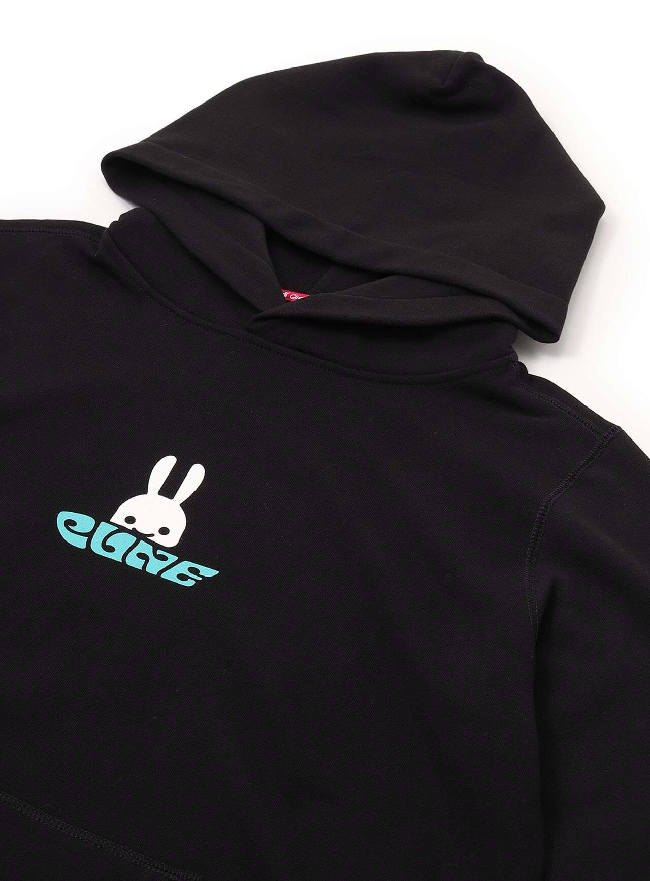 CUNE Logo Pull Parka,BLACK, large image number 2