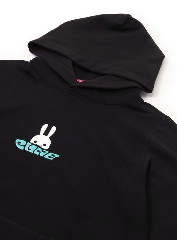 CUNE Logo Pull Parka,BLACK, small image number 2