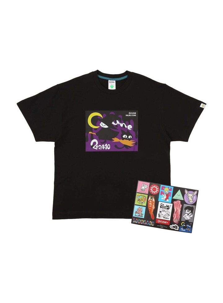 LOOKING BACK MONTHLY STICKER T-SHIRTS 202410,, medium