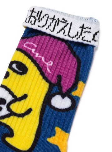 Printed Socks Goodnight,BLUE, small image number 2