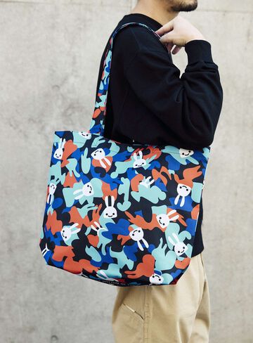 CUNE Toxic Camo Tote Bag,MULTI, small image number 5