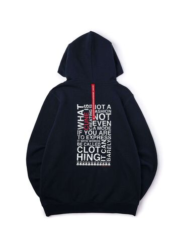 CUNE PULL PARKA Random Text,NAVY, small image number 0