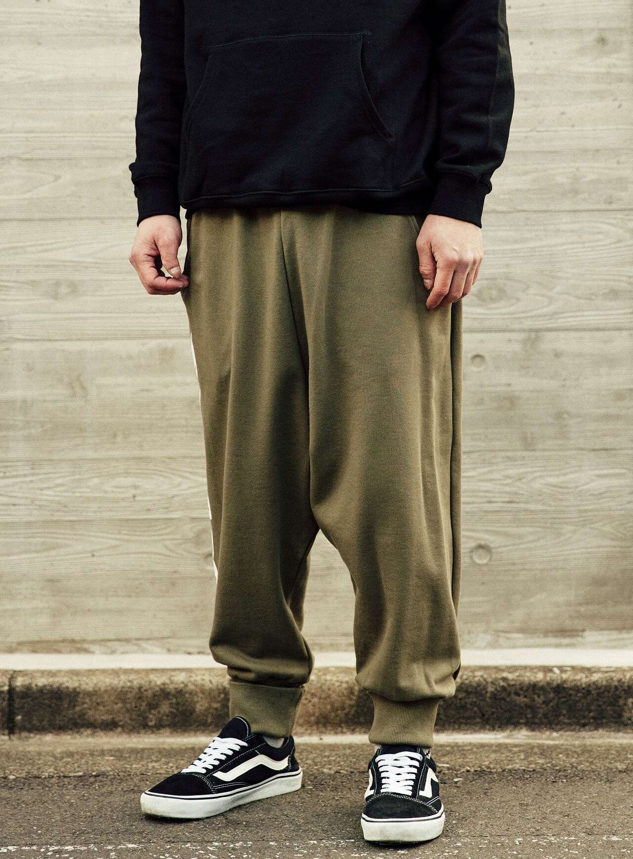 Layered pocket sarouel pants,, large image number 9