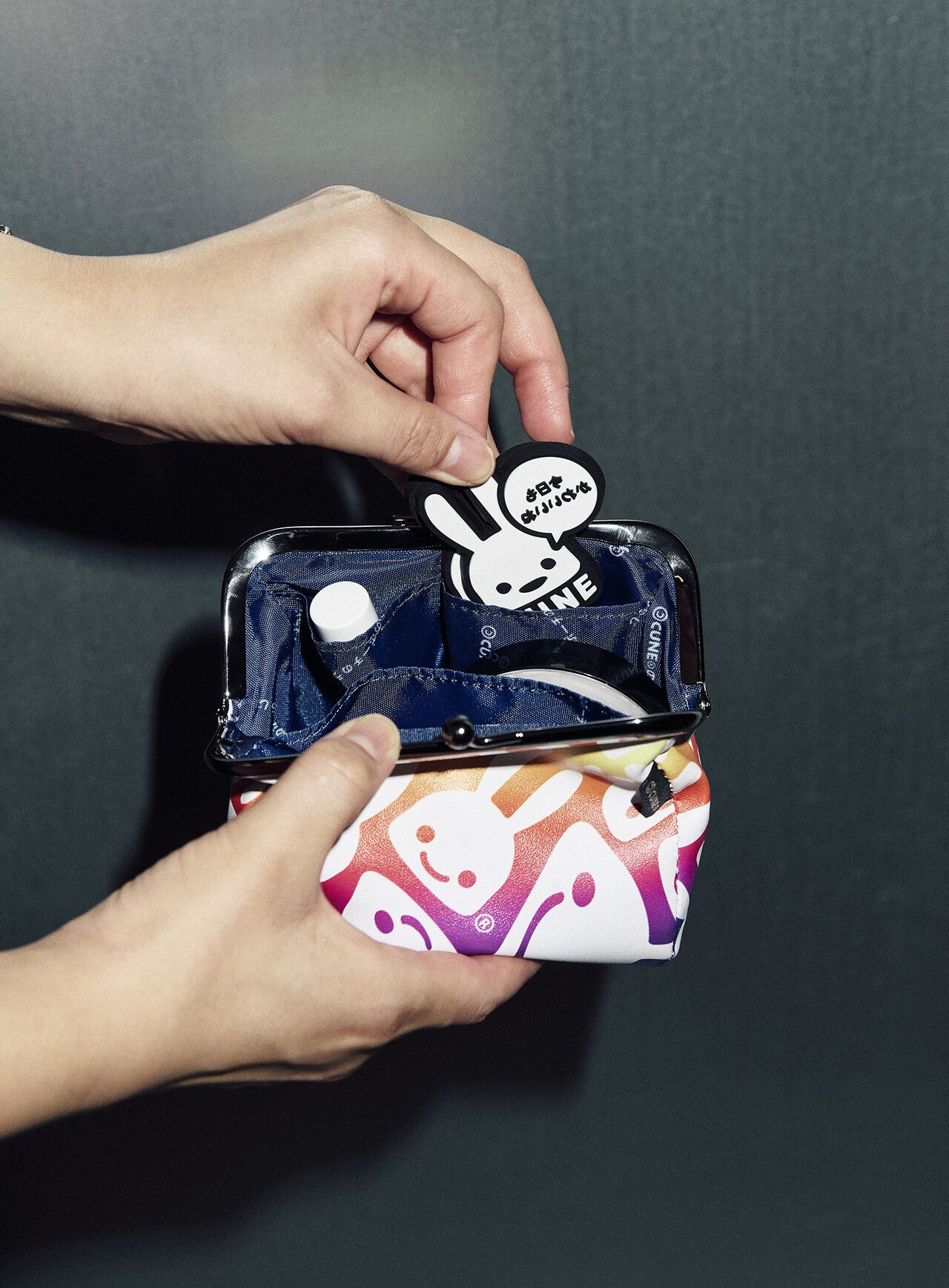 Wobbly Bunny Coin Purse,MULTI, large image number 5