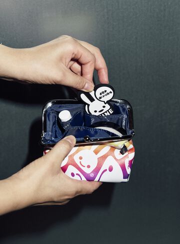 Wobbly Bunny Coin Purse,MULTI, small image number 5