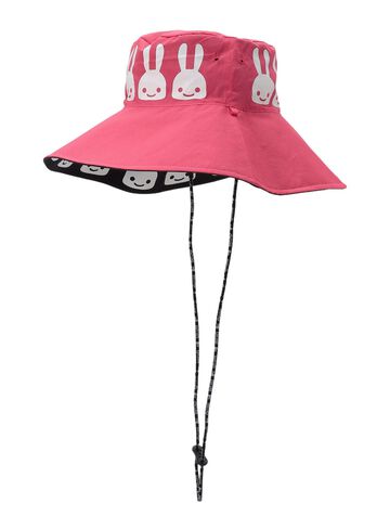 Reversible Wide-Brim Hat,PINK, small image number 2
