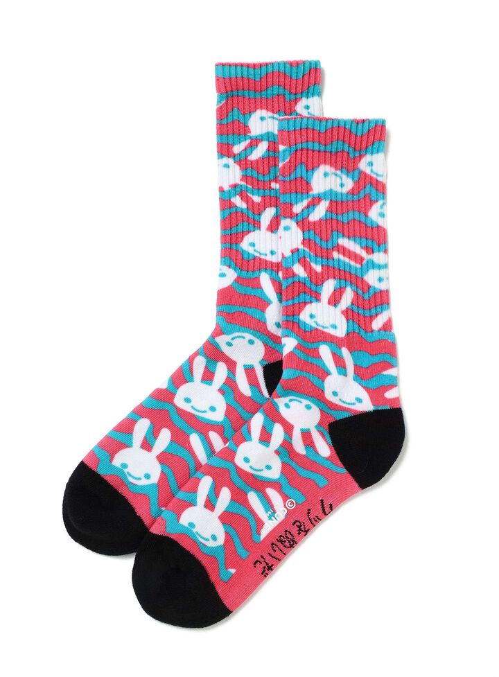 Printed Socks,, medium