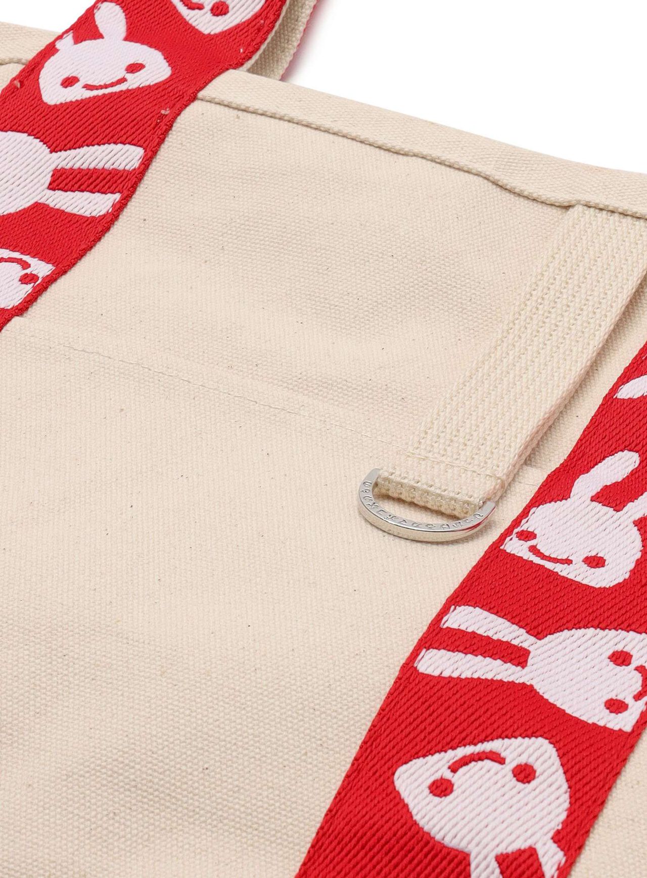 Rabbit Tape Tote Bag,ONE, large image number 3