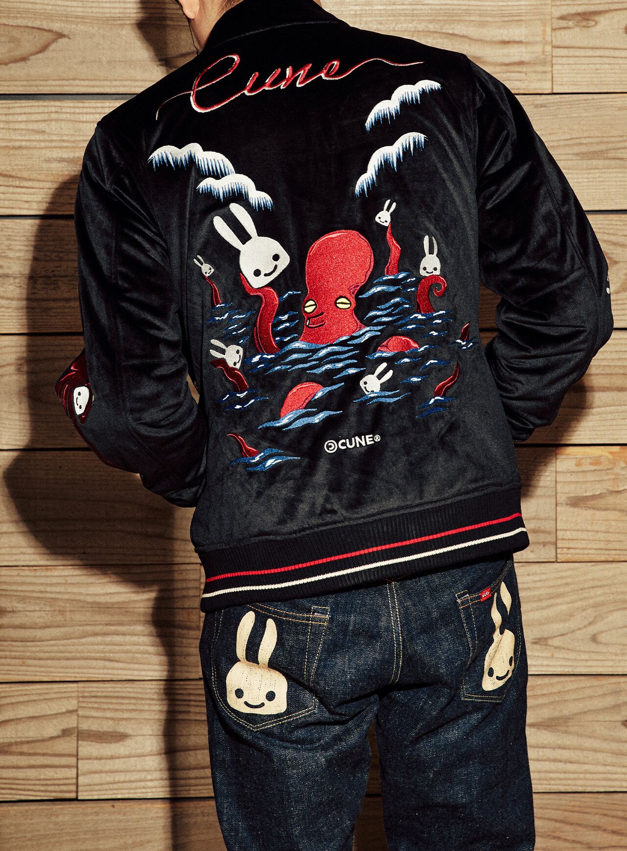 Madako's velour blouson,, large image number 11