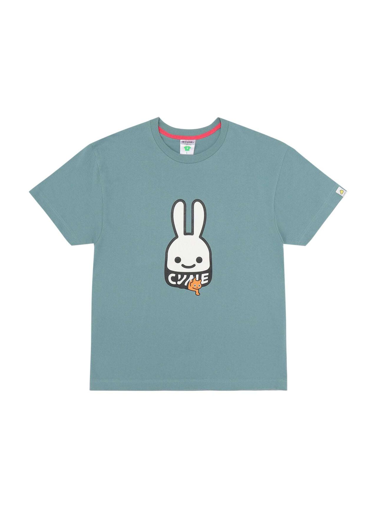 S/S Tee Noren Curtain,WHITE, large image number 7