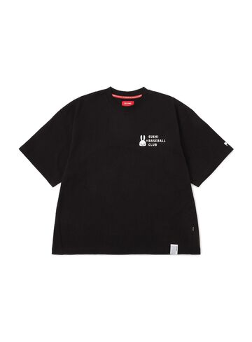 Big Tee Sushi Baseball Club,BLACK, small image number 1