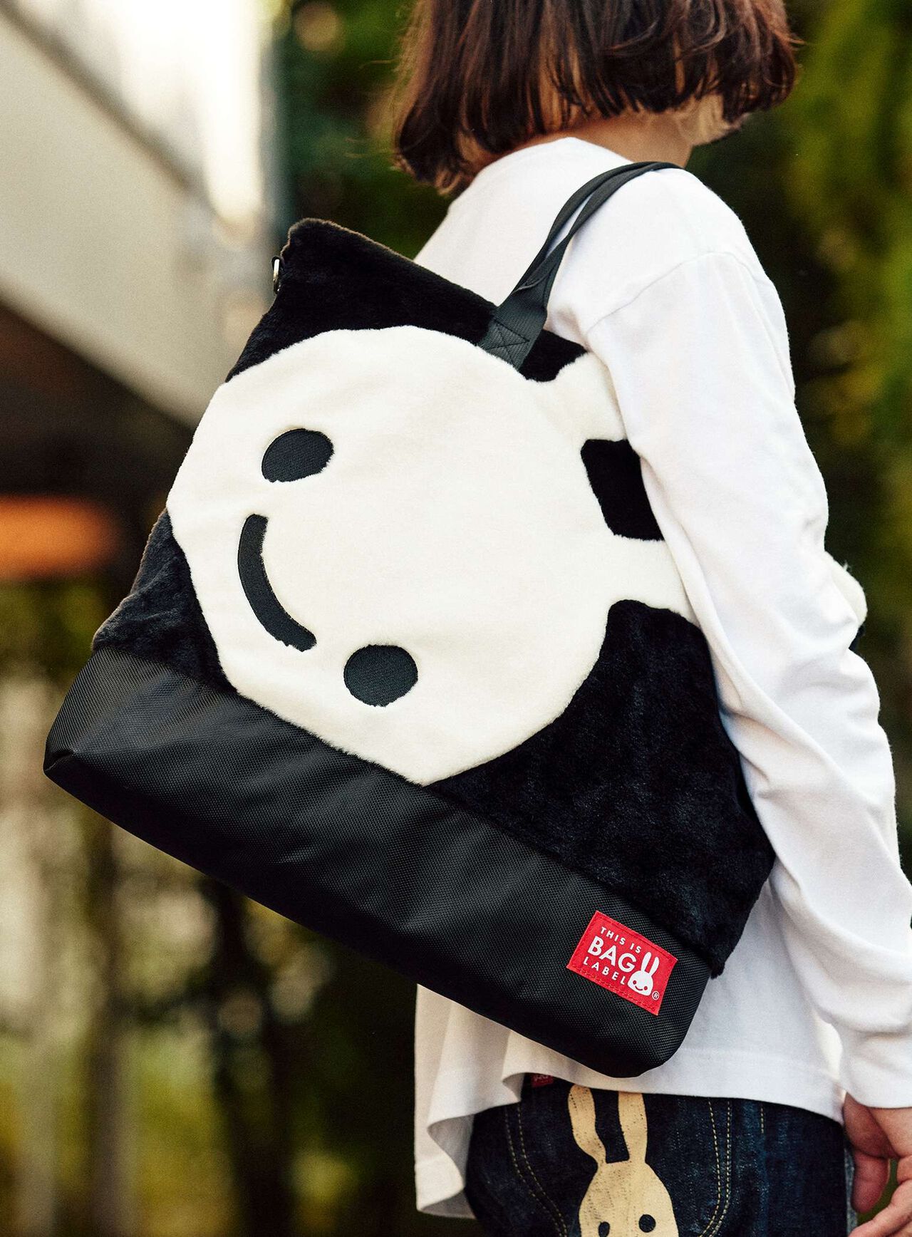 Fur tote bag,, large image number 7