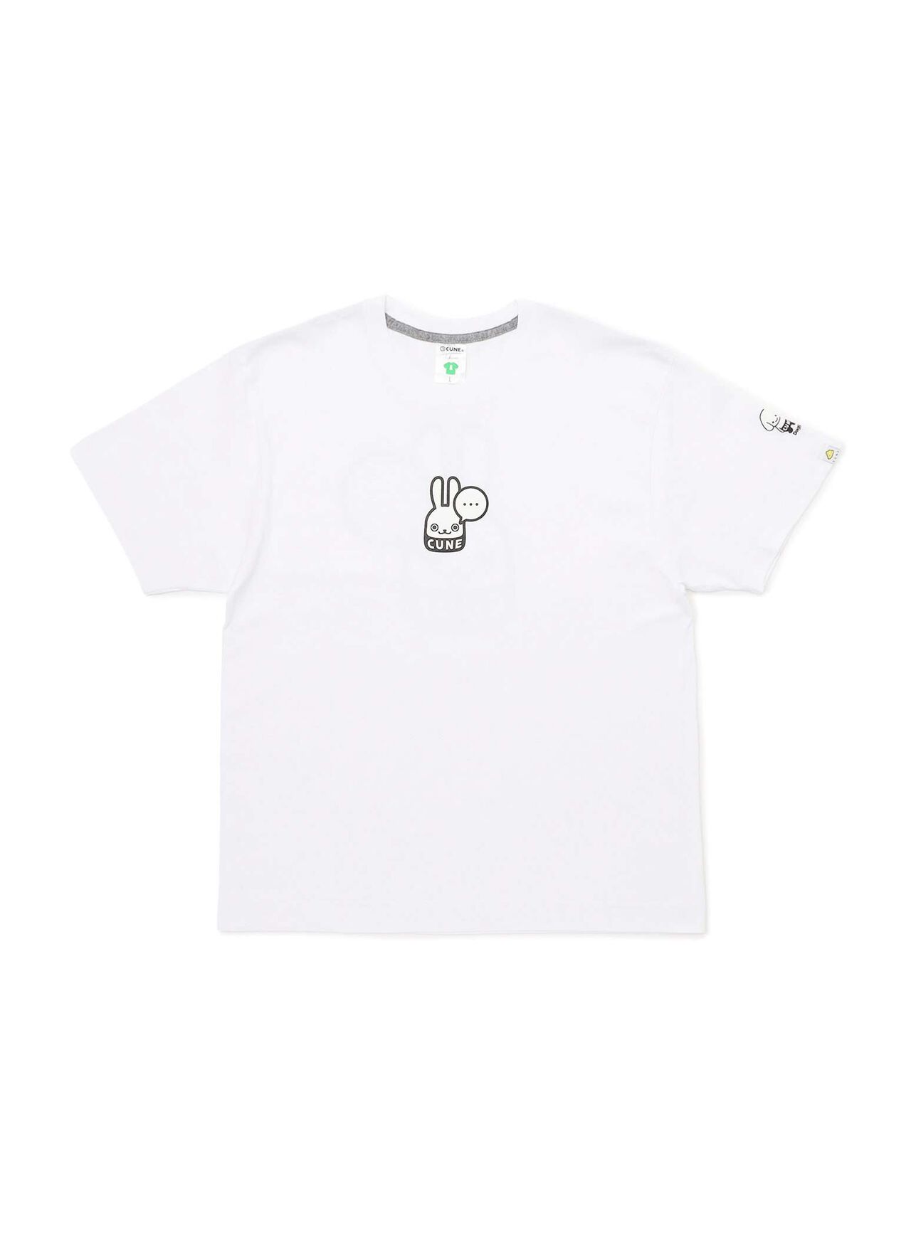 Dog and Human S/S Tee Hehehe,BLACK, large image number 1