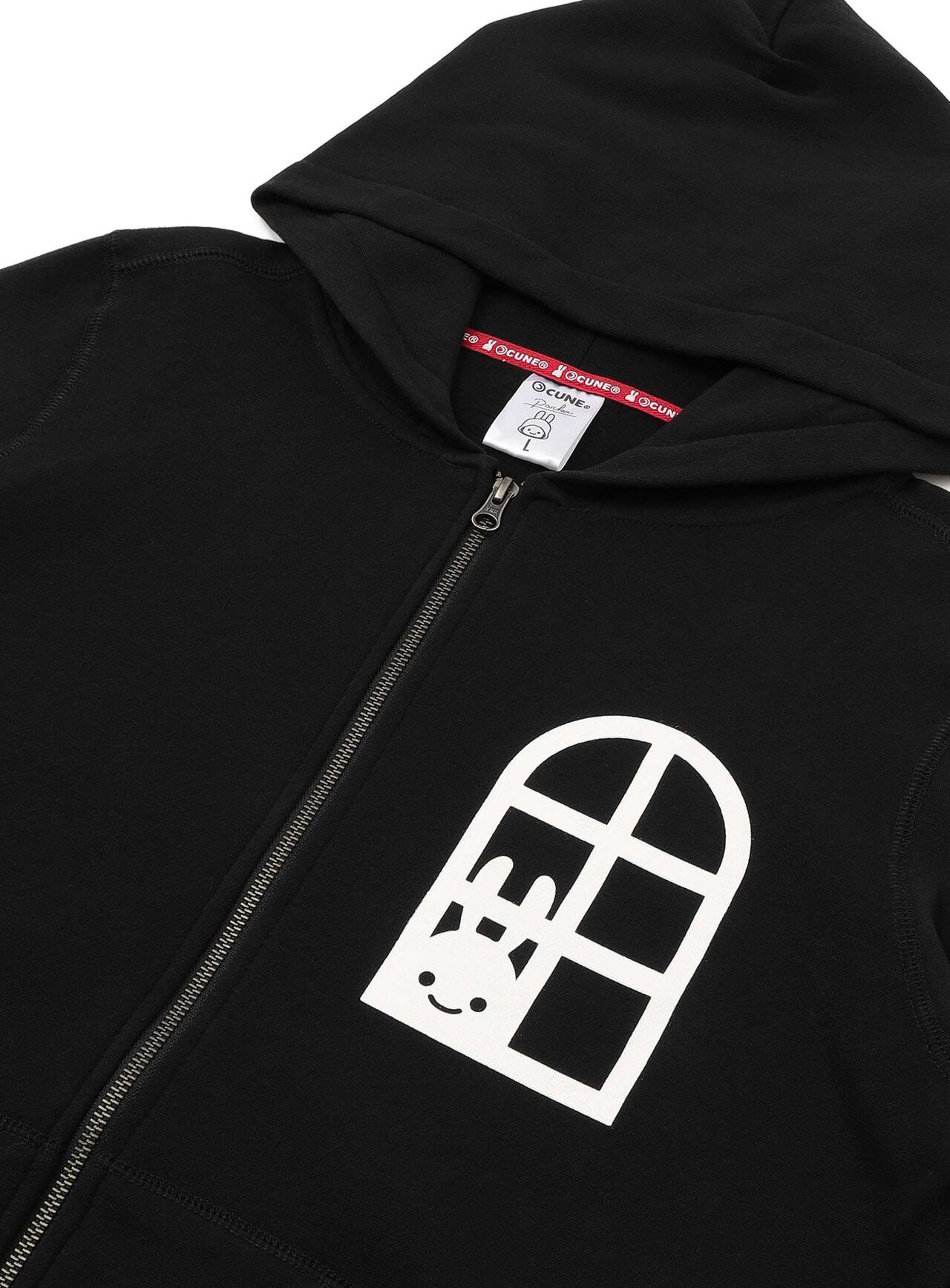 CUNE ZIP PARKA Window,GRAY, large image number 2