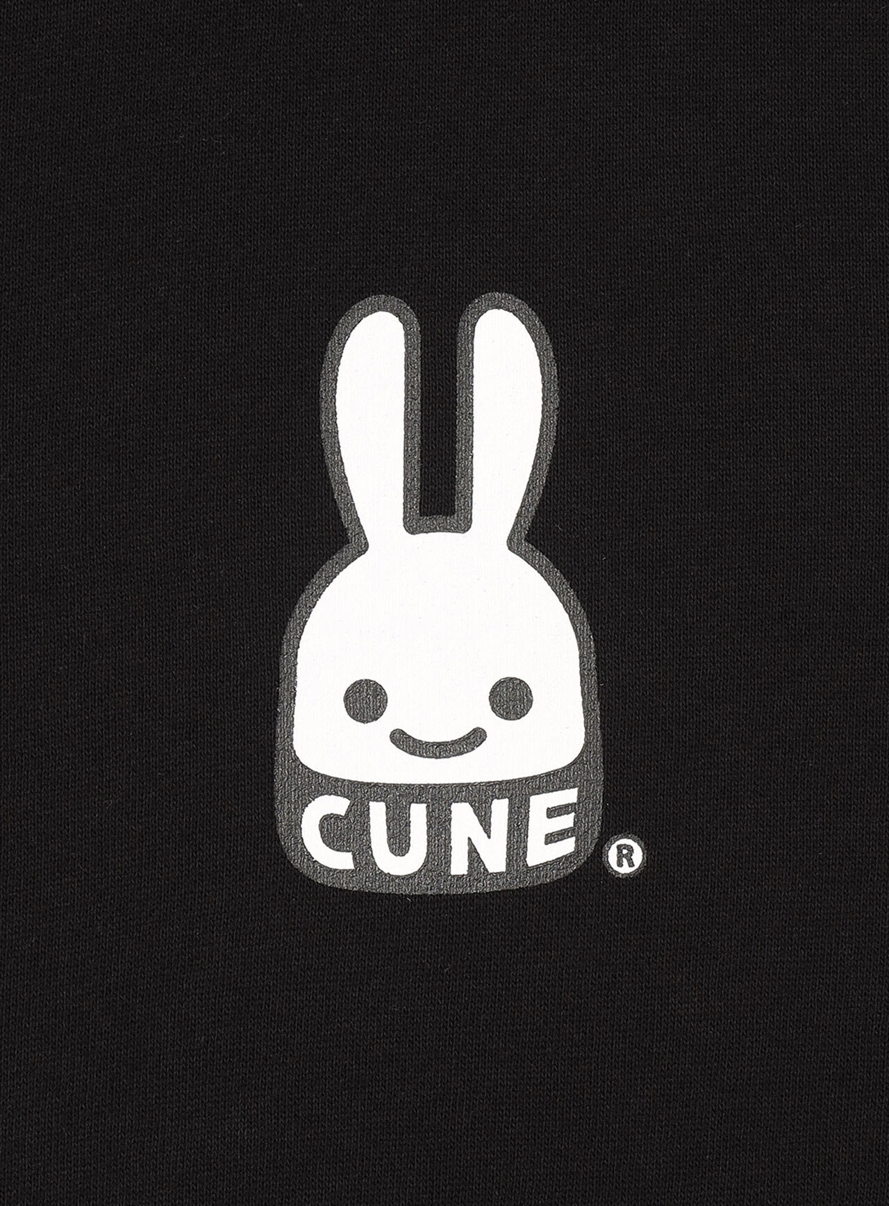 CUNE Rabbit Pull Parka,BLACK, large image number 5