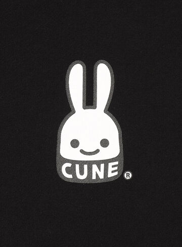 CUNE Rabbit Pull Parka,BLACK, small image number 5