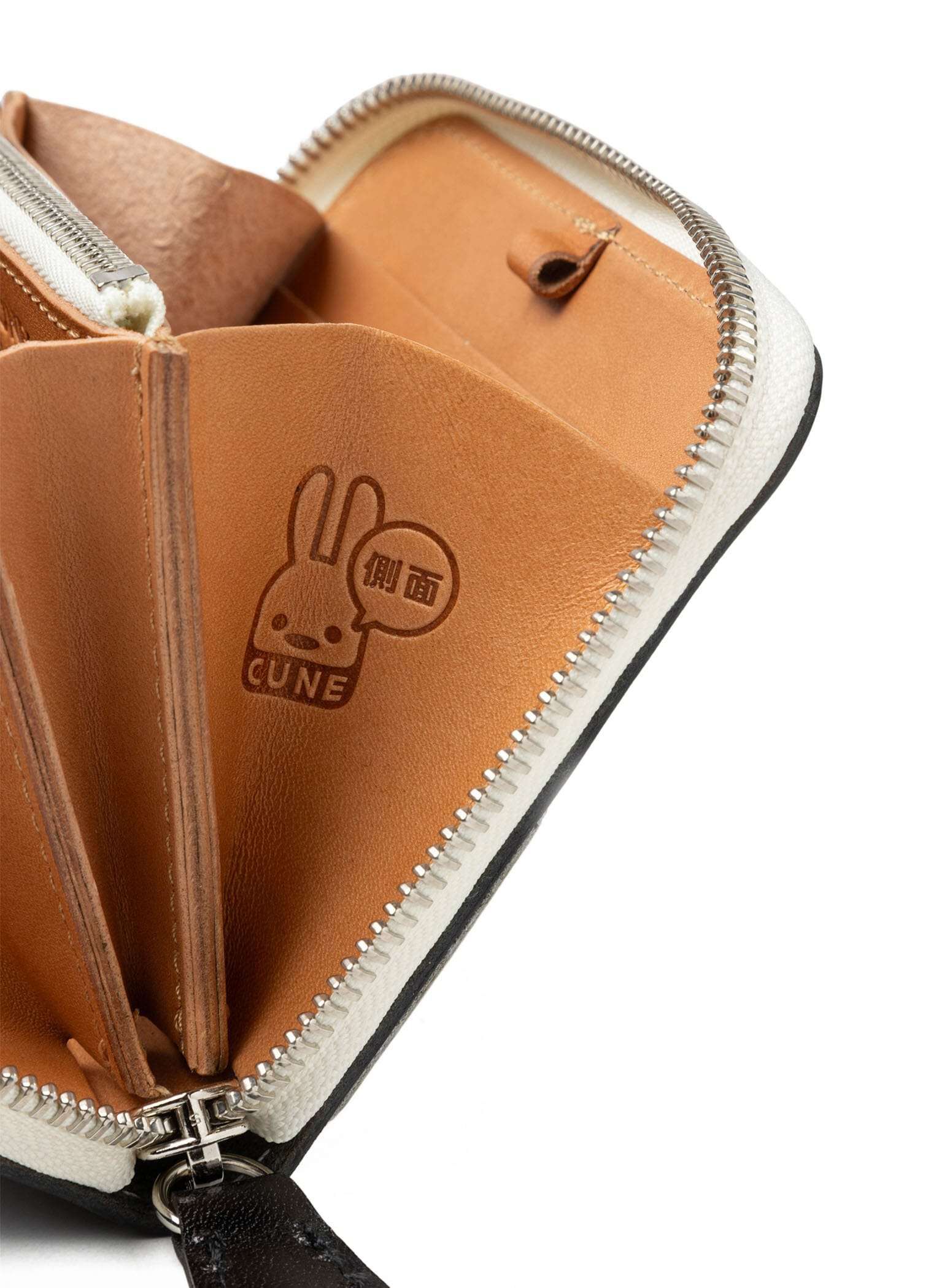 cune　レザーロングウォレット SHORT　キューン　二つ折り　財布 Leather Long Wallet SHORT