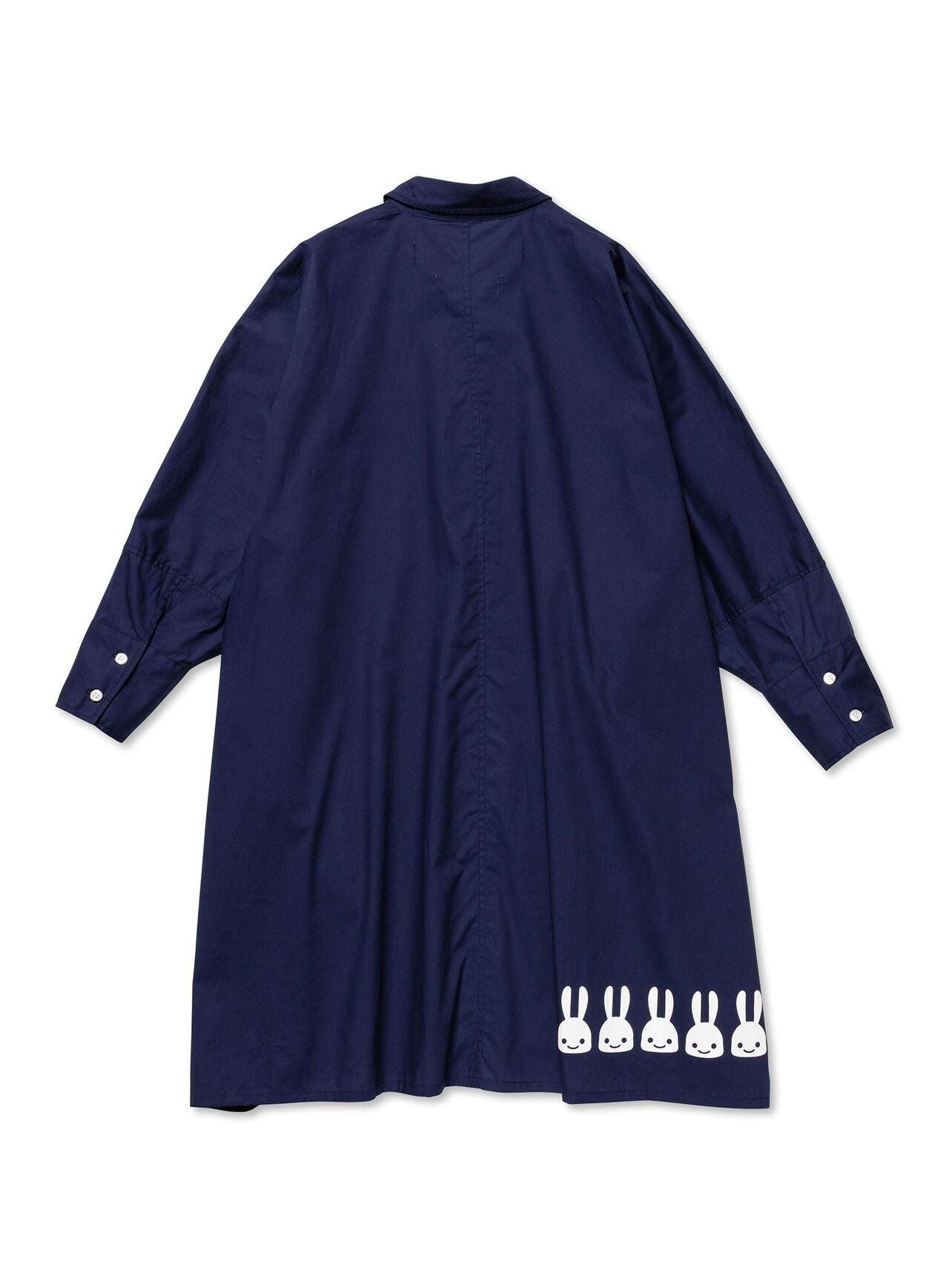 Broadcloth Square Tunic,NAVY, large image number 1