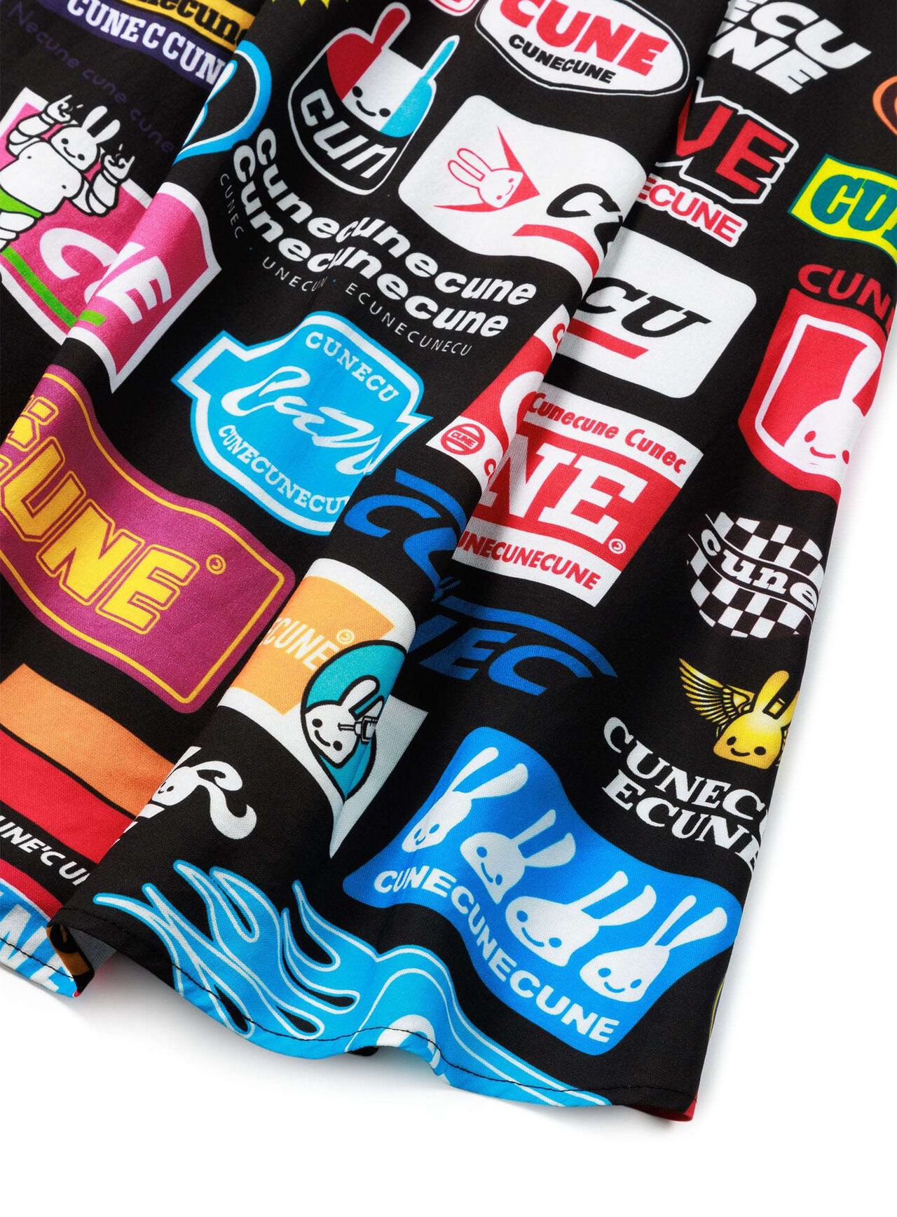 Racing Logo Long Gathered Skirt,, large image number 3