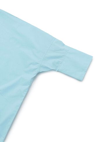 Broadcloth Square Tunic,BLUE, small image number 2