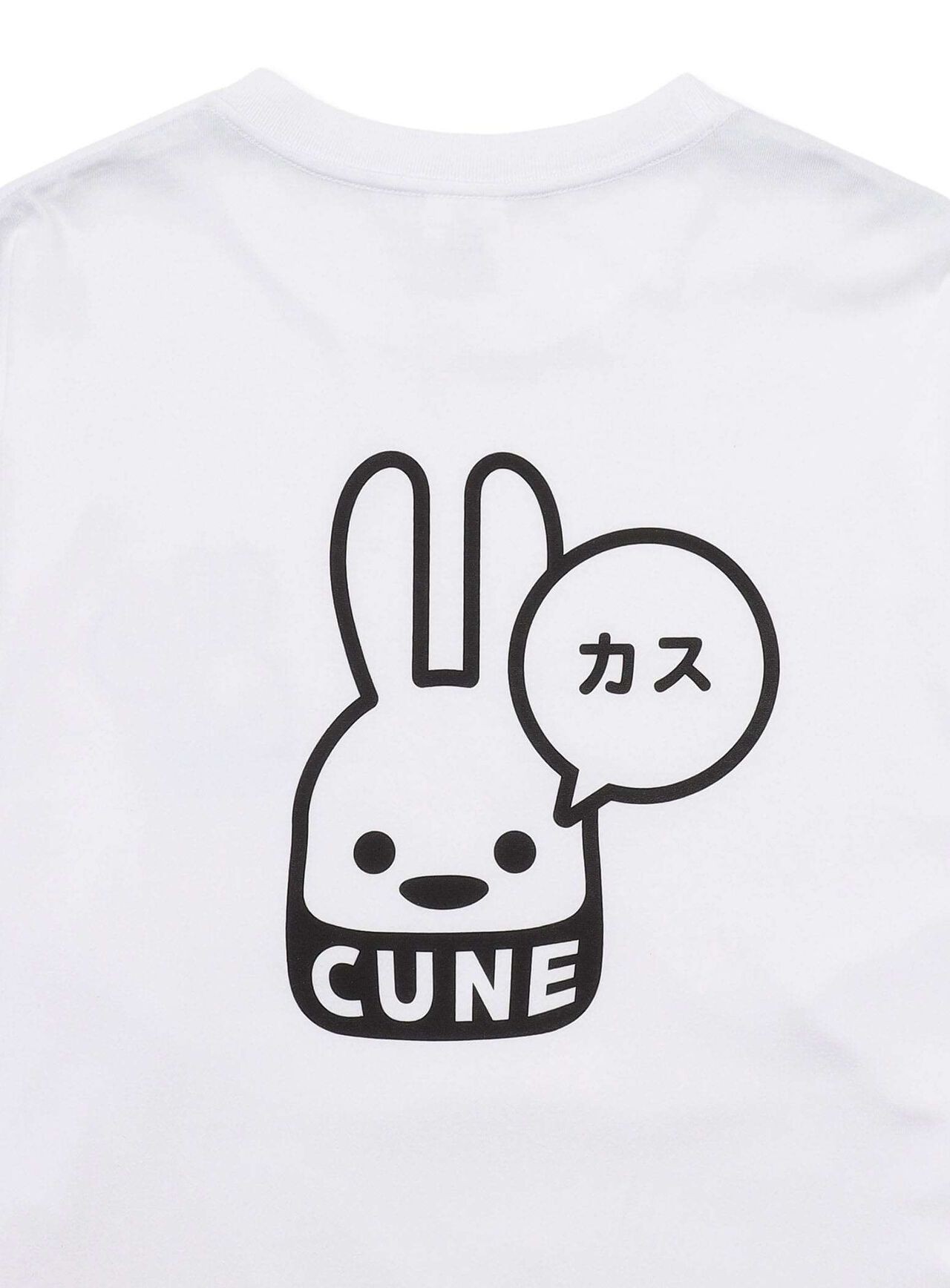 CUNE L/S Tee "Trash",WHITE, large image number 5