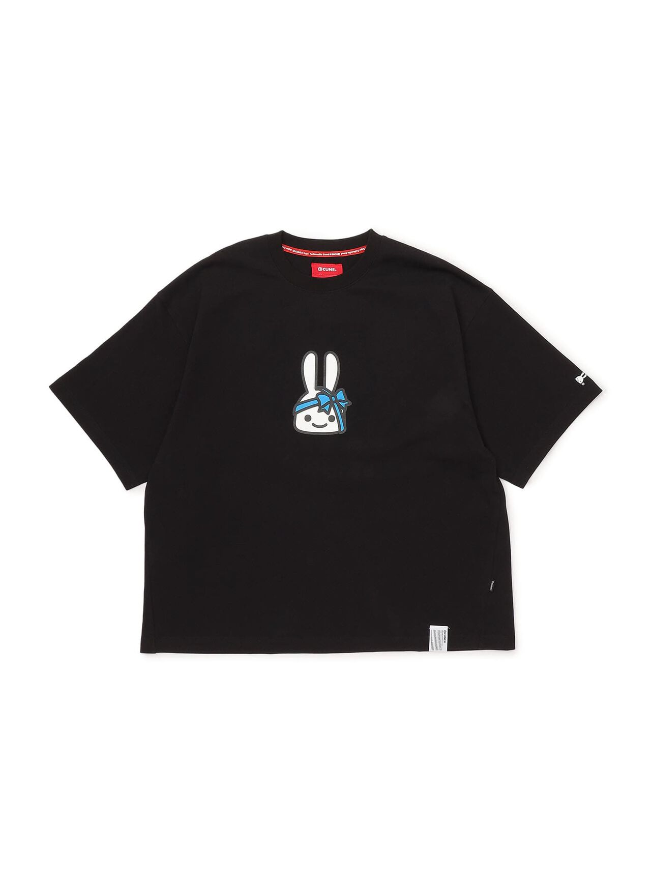 PTGC 2025 WINTER Big Tee with Ribbon,BLACK, large image number 0