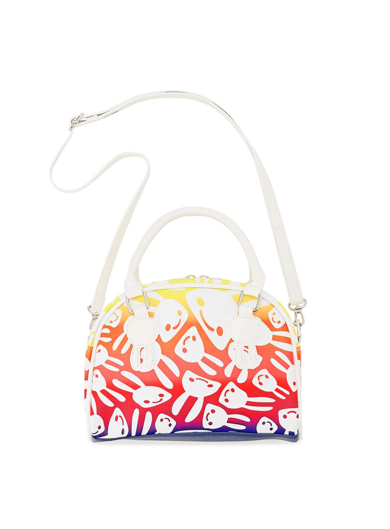 Mini Boston Bag - Wobbly Bunny,MULTI, large image number 1